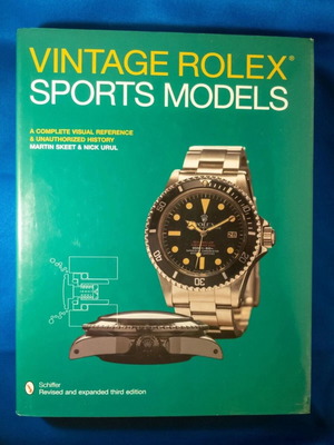 Vintage Rolex Sports Models book new, 3rd edition