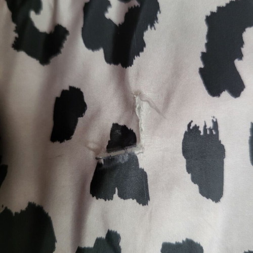 Bershka Lilac Leopard Jacket used, size XS with small tear