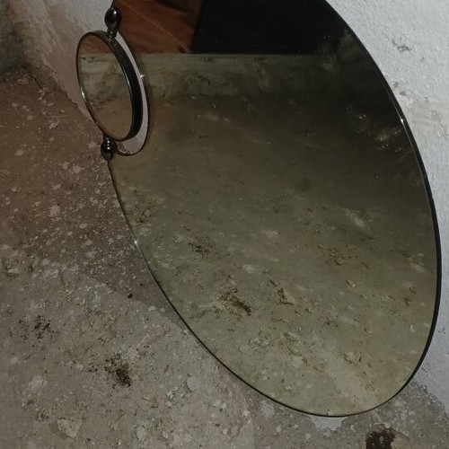 Καθρέφτης με ενσωματωμένο μικρό μεγεθυντικό καθρέφτη σαν καινούργιος