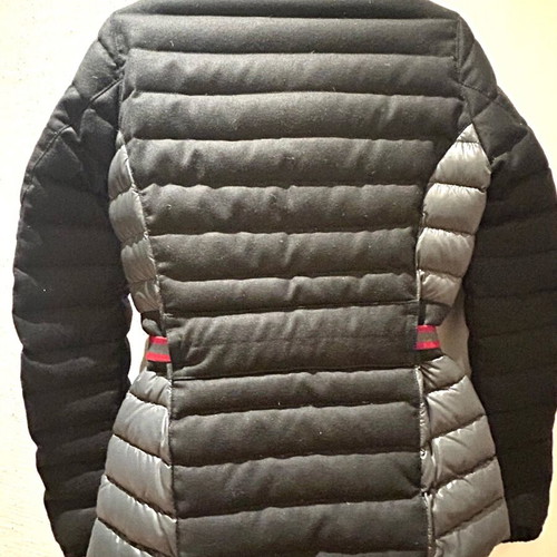 Duvetica jacket used with down, size 40, black and gray