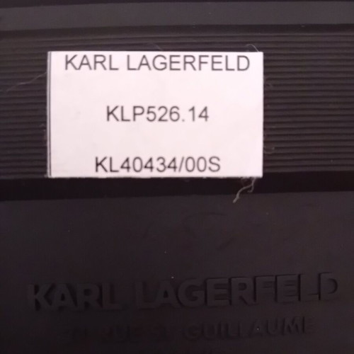 Karl Lagerfeld Mary Jane black shoes size 37 new