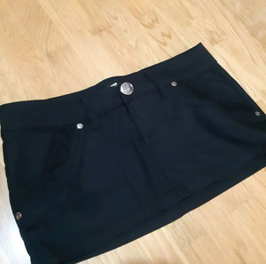 rave techno mini skirt