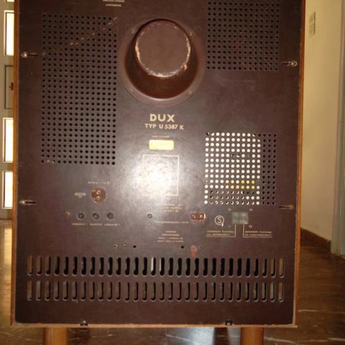 DUX TV του 1955 μεταχειρισμένη ασπρόμαυρη τηλεόραση
