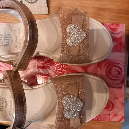 Lelli Kelly sandals used, size 30, pink gold