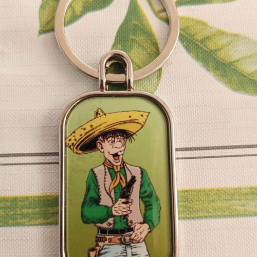 Double-sided keychains with Pepito and Tsipiripo, pack of 2