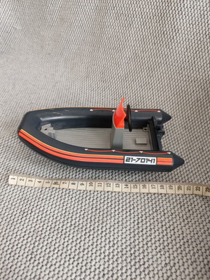 Playmobil Rescue Boat 70141 like new, 21 cm