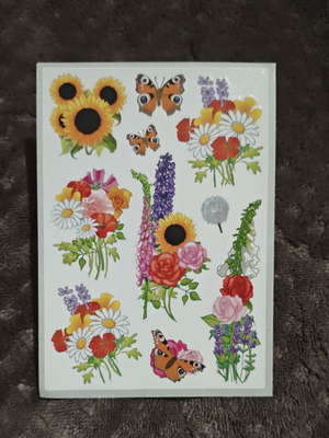 Flower stickers new