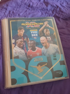 Football sticker album 2023, high quality with all teams and gold cards