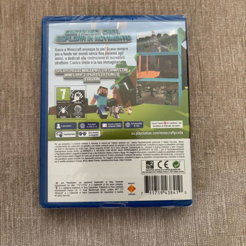 Minecraft PlayStation PSVITA sealed new