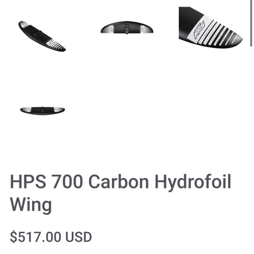 Axis foil set with front wings, rear wing, fuselage, mast and accessories