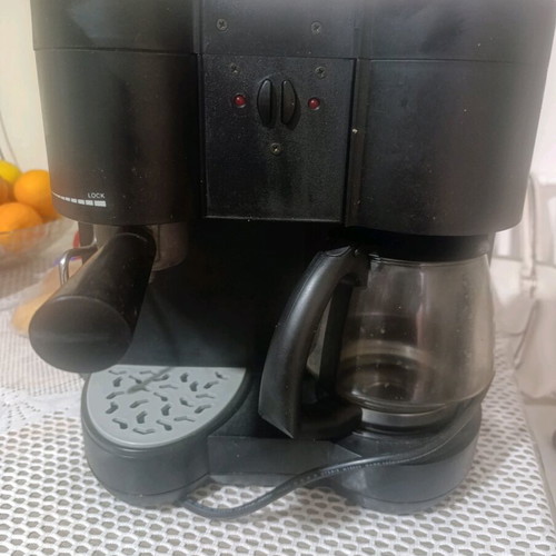 Filter and espresso coffee maker used