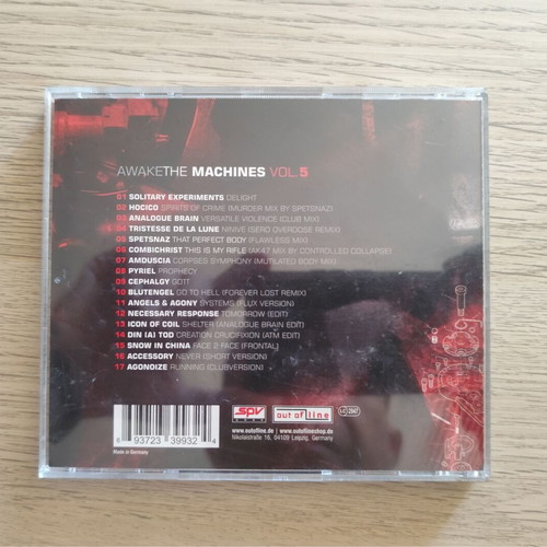 Awake The Machines Vol. 5 CD like new, electronic compilation