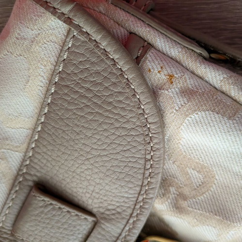 Tous crossbody bag used, white and beige, size 22x19 cm