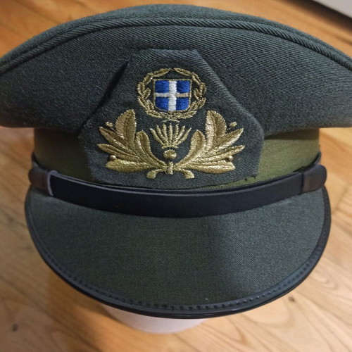 Greek Army Officer Cap No 58 1/2 like new