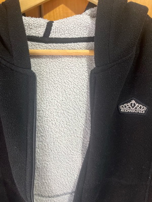 Edward Jeans black jacket like new with inner lining