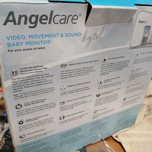 Angelcare AC1100 wireless baby monitor like new