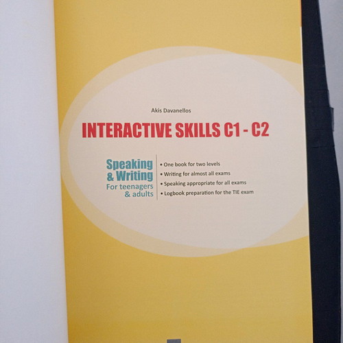 Interactive Skills C1-C2 Speaking & Writing book new