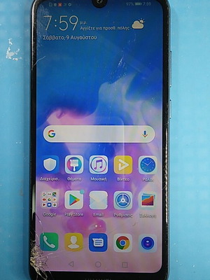 Huawei Y6'19 2/32 ανταλλακτικά με ραγίσματα μεταχειρισμένο