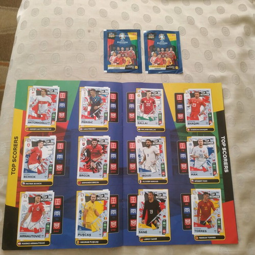 Euro 2024 album complete with 2 bonus packets