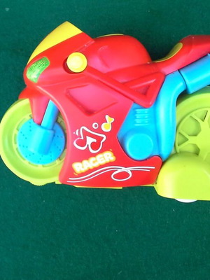 Toy motorcycle like new