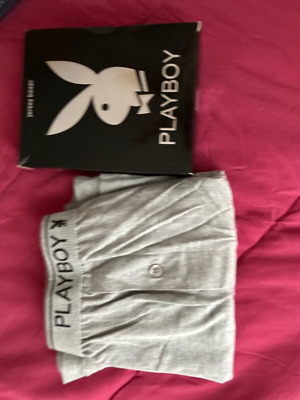 Playboy μποξεράκι Large γκρι χρώμα καινούριο αχρησιμοποίητο