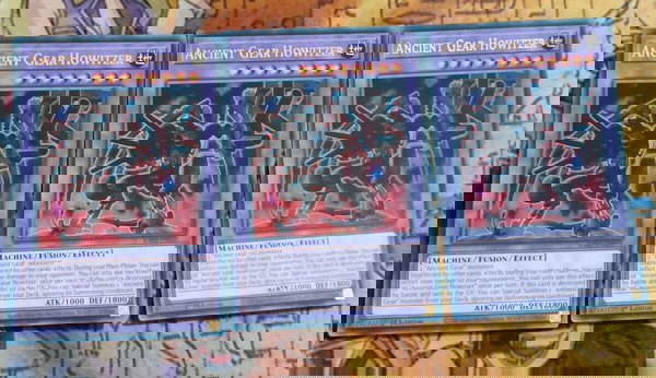 Ancient Gear Howitzer Set (Ultra Rare, Yugioh)
