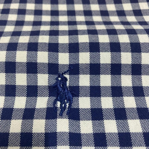 Ralph Lauren shirt XXL classic fit dark blue white checked with dark blue pony