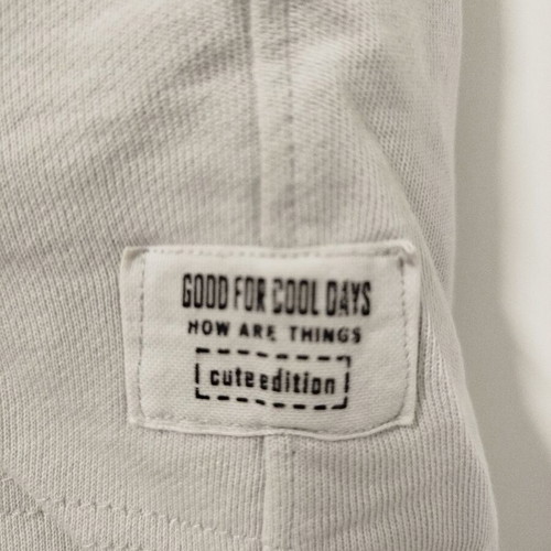 Zara boys' bermuda shorts used, light grey, size 13-14