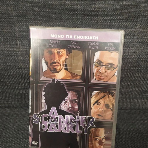 A Scanner Darkly DVD, science fiction, subtitles