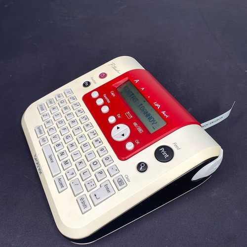 Brother PT-1280 label printer used with extra replacement part