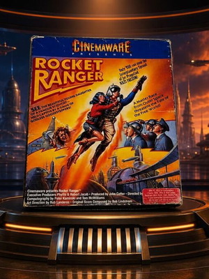 PC Rocket Ranger Big Box παιχνίδι μεταχειρισμένο, περιπέτεια δράση