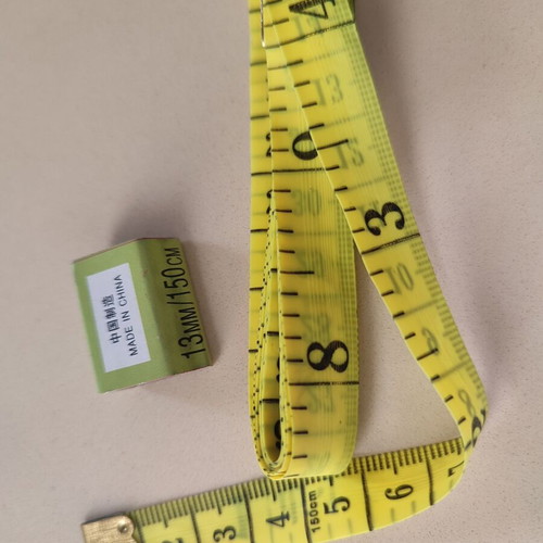 Measuring Tape for Clothing Sizes and Body Proportions, New