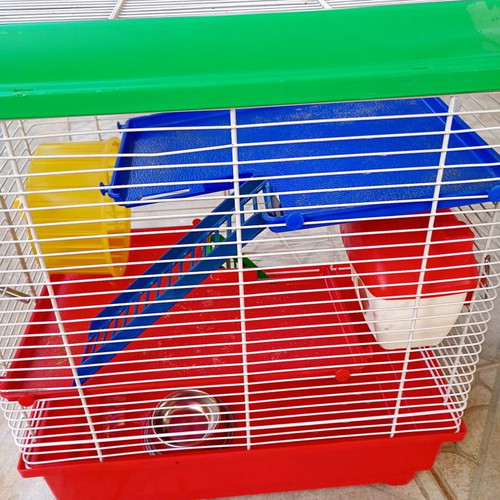 Hamster cage used, in good condition