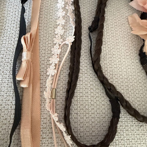 Hairband set like new, 9 colorful pieces