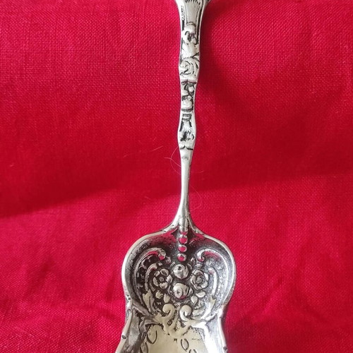 Silver Collectible Serving Spoon 800, like new, 1880-1930