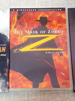 DVD 3 μεταχειρισμένα, The Cold Light of Day, The Mask of Zorro, The Crying Game