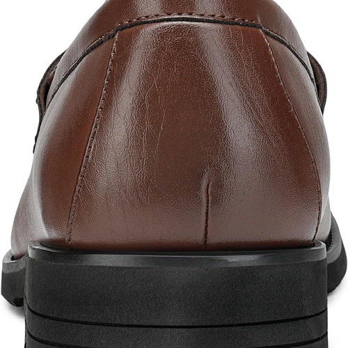 Bruno Marc men's loafers vegan leather size 46 brown