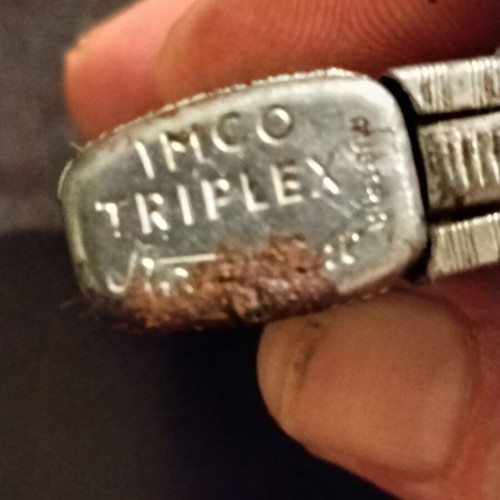 Vintage lighter collection of 8 used pieces including IMCO Triplex and Ronson