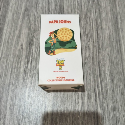 Papa Johns Disney Toy Story 5 Woody collectible figurine new