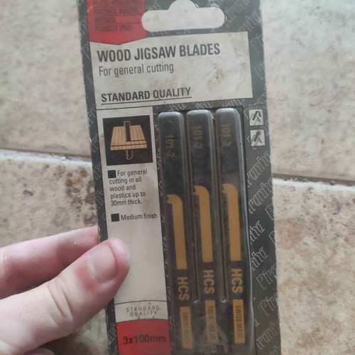 Piranha X200043 wood blades 3 pcs new set
