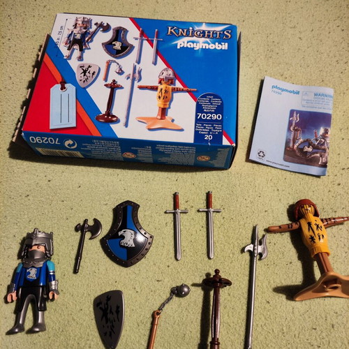 Playmobil 70290 Knight with Full Equipment like new