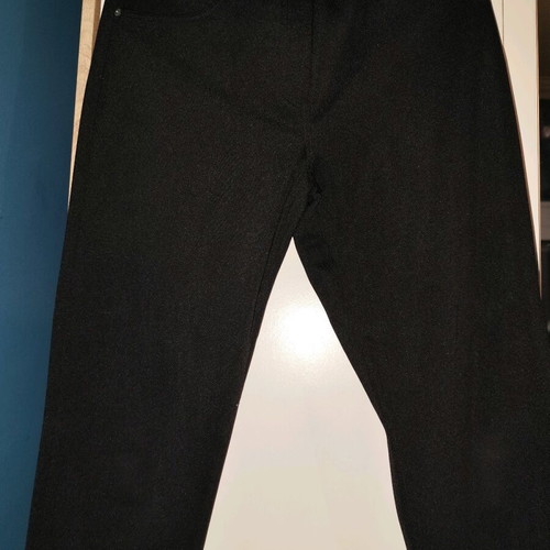 Black elastic pants medium used