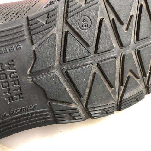 Wurth Modyf Daily Race S1P Safety Shoes Used Black Size 46