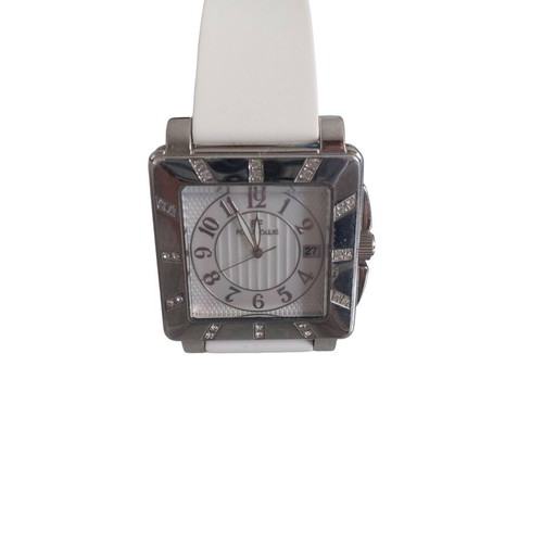Folli Follie unisex watch like new with white silicone strap