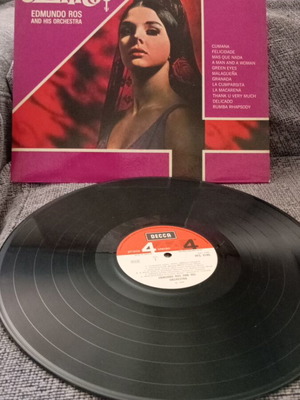 Vinyl Edmundo Ros and His Orchestra Strings Latino used, Latin
