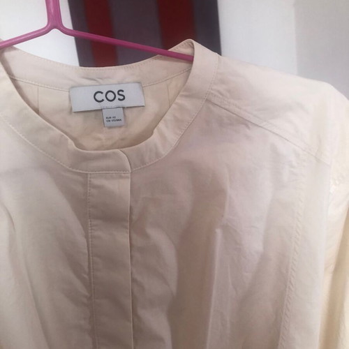 COS cream cotton dress like new, size XL
