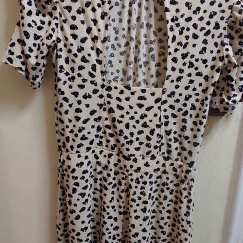 Stradivarius ankle-length dress with back opening, like new