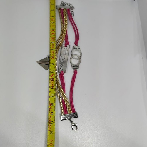 One Direction collectible bracelet like new with metal details
