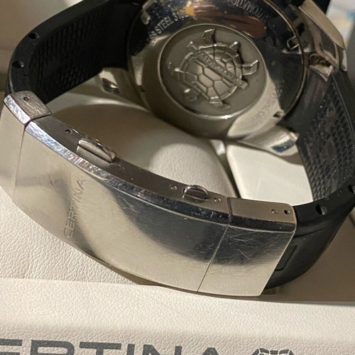 Certina DS Action Diver Chronograph Automatic watch used, black