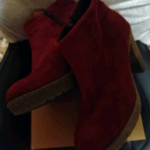Smart Cronos Castor Ankle Boots Like New, Leather Size 39, 10 cm Heel